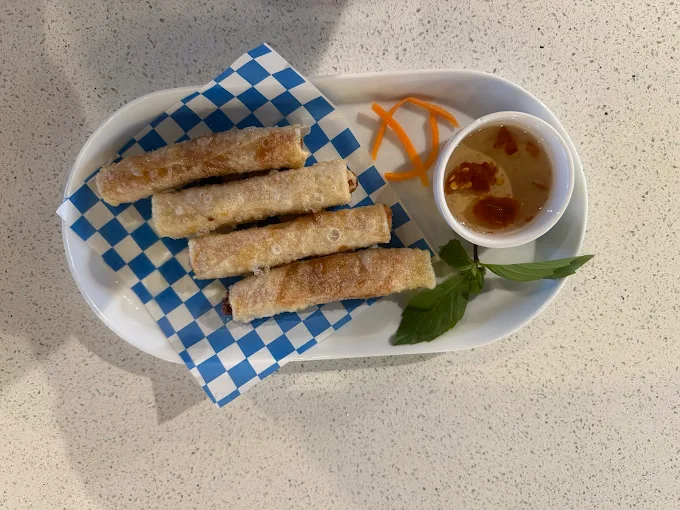 Cha Gio — Crispy Fried Spring Rolls at Pho 78 Vietnamese Restaurant Calgary